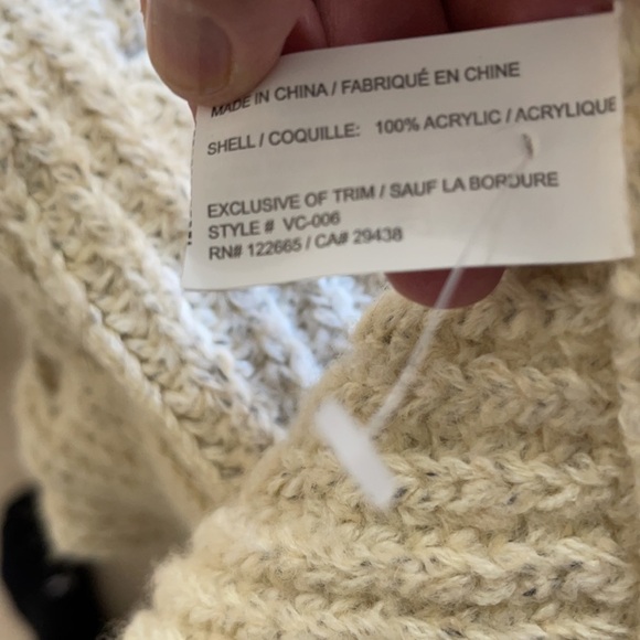 ANAMA trendy cocoon/Batwing style open front cardigan sweater. P size M/L - Picture 11 of 13